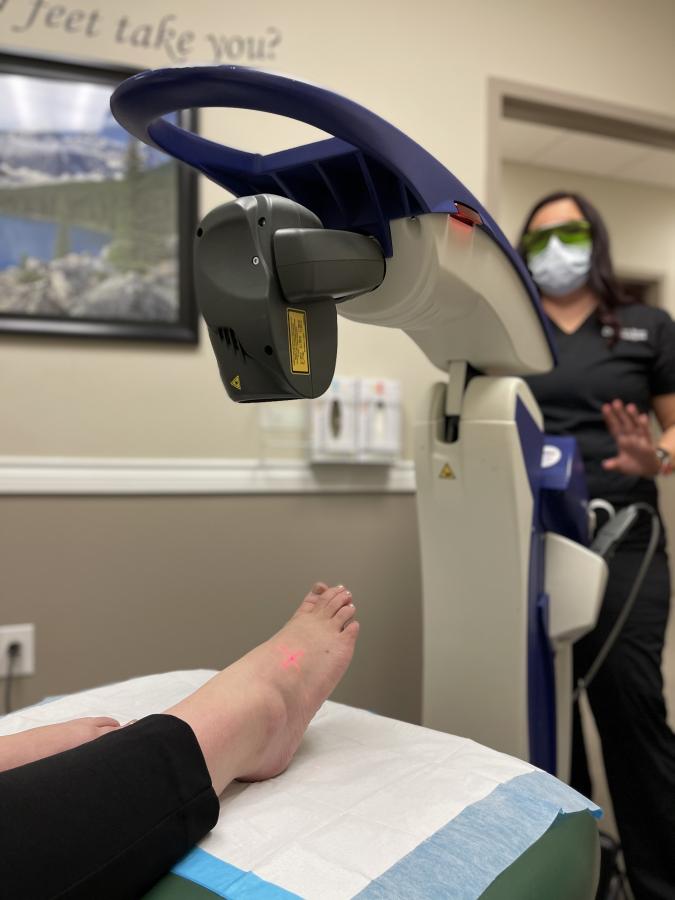 MLS Laser Therapy - Operating Image